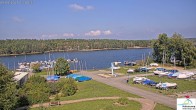 Archived image Webcam Lake Senftenberg - Camping 09:00