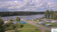 Archiv Foto Webcam Senftenberger See - Hafencamp 13:00