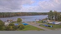 Archiv Foto Webcam Senftenberger See - Hafencamp 09:00