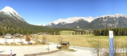 Archived image Webcam Leutasch Moos - Rödlach Parking 09:00