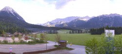 Archiv Foto Webcam Leutasch Moos - Rödlach Parkplatz 06:00