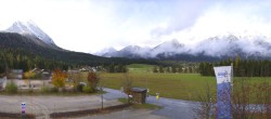 Archiv Foto Webcam Leutasch Moos - Rödlach Parkplatz 11:00