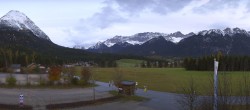 Archived image Webcam Leutasch Moos - Rödlach Parking 06:00