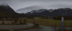 Archiv Foto Webcam Leutasch Moos - Rödlach Parkplatz 06:00
