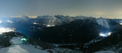 Archived image Webcam Seefeld Rosshütte - Seefelder Joch 23:00