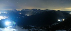 Archiv Foto Webcam Seefeld Rosshütte - Bergstation Seefelder Joch 23:00