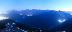 Archiv Foto Webcam Seefeld Rosshütte - Bergstation Seefelder Joch 03:00