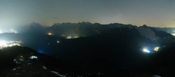 Archiv Foto Webcam Seefeld Rosshütte - Bergstation Seefelder Joch 01:00
