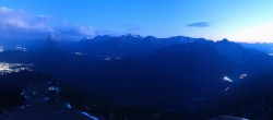 Archiv Foto Webcam Seefeld Rosshütte - Bergstation Seefelder Joch 03:00