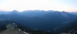 Archiv Foto Webcam Seefeld Rosshütte - Bergstation Seefelder Joch 19:00