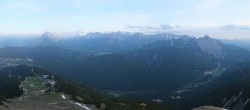 Archiv Foto Webcam Seefeld Rosshütte - Bergstation Seefelder Joch 05:00