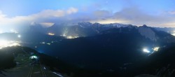 Archiv Foto Webcam Seefeld Rosshütte - Bergstation Seefelder Joch 21:00