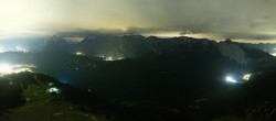 Archiv Foto Webcam Seefeld Rosshütte - Bergstation Seefelder Joch 23:00