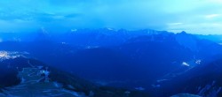 Archiv Foto Webcam Seefeld Rosshütte - Bergstation Seefelder Joch 03:00