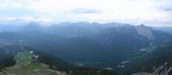 Archiv Foto Webcam Seefeld Rosshütte - Bergstation Seefelder Joch 19:00