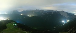 Archiv Foto Webcam Seefeld Rosshütte - Bergstation Seefelder Joch 23:00