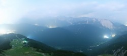 Archiv Foto Webcam Seefeld Rosshütte - Bergstation Seefelder Joch 23:00