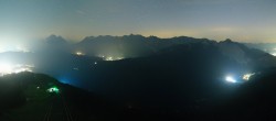 Archiv Foto Webcam Seefeld Rosshütte - Bergstation Seefelder Joch 23:00