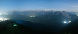 Archiv Foto Webcam Seefeld Rosshütte - Bergstation Seefelder Joch 01:00