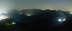 Archiv Foto Webcam Seefeld Rosshütte - Bergstation Seefelder Joch 23:00