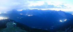 Archiv Foto Webcam Seefeld Rosshütte - Bergstation Seefelder Joch 21:00