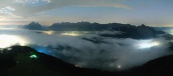 Archiv Foto Webcam Seefeld Rosshütte - Bergstation Seefelder Joch 23:00