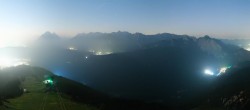 Archiv Foto Webcam Seefeld Rosshütte - Bergstation Seefelder Joch 23:00