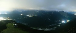 Archiv Foto Webcam Seefeld Rosshütte - Bergstation Seefelder Joch 23:00