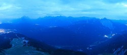 Archiv Foto Webcam Seefeld Rosshütte - Bergstation Seefelder Joch 03:00