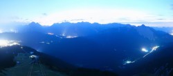 Archiv Foto Webcam Seefeld Rosshütte - Bergstation Seefelder Joch 21:00
