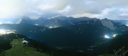 Archiv Foto Webcam Seefeld Rosshütte - Bergstation Seefelder Joch 23:00