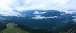 Archiv Foto Webcam Seefeld Rosshütte - Bergstation Seefelder Joch 19:00