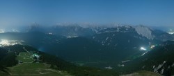Archiv Foto Webcam Seefeld Rosshütte - Bergstation Seefelder Joch 01:00