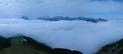 Archiv Foto Webcam Seefeld Rosshütte - Bergstation Seefelder Joch 23:00