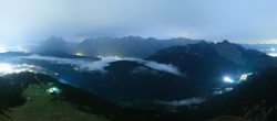Archiv Foto Webcam Seefeld Rosshütte - Bergstation Seefelder Joch 23:00