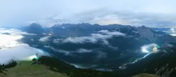 Archiv Foto Webcam Seefeld Rosshütte - Bergstation Seefelder Joch 03:00