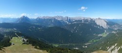 Archiv Foto Webcam Seefeld Rosshütte - Bergstation Seefelder Joch 13:00