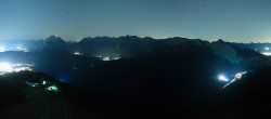 Archiv Foto Webcam Seefeld Rosshütte - Bergstation Seefelder Joch 23:00