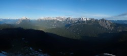 Archiv Foto Webcam Seefeld Rosshütte - Bergstation Seefelder Joch 07:00