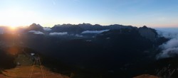 Archiv Foto Webcam Seefeld Rosshütte - Bergstation Seefelder Joch 17:00