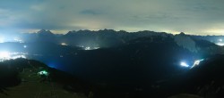 Archived image Webcam Seefeld Rosshütte - Seefelder Joch 23:00