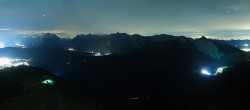 Archiv Foto Webcam Seefeld Rosshütte - Bergstation Seefelder Joch 23:00