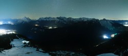 Archiv Foto Webcam Seefeld Rosshütte - Bergstation Seefelder Joch 23:00