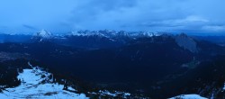 Archiv Foto Webcam Seefeld Rosshütte - Bergstation Seefelder Joch 05:00