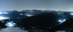Archiv Foto Webcam Seefeld Rosshütte - Bergstation Seefelder Joch 04:00