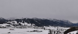 Archiv Foto Webcam Halblech - Blick über Buching 13:00