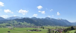 Archiv Foto Webcam Halblech - Blick über Buching 09:00