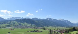 Archiv Foto Webcam Halblech - Blick über Buching 09:00