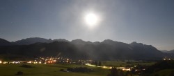 Archiv Foto Webcam Halblech - Blick über Buching 01:00