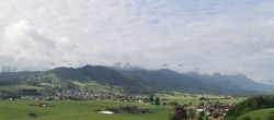 Archiv Foto Webcam Halblech - Blick über Buching 07:00